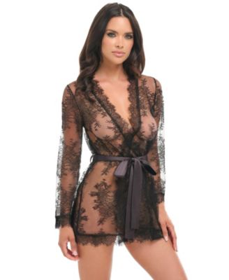 Women's Amour Short Lace Robe