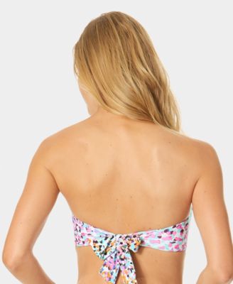 Women's Liz Twist Bandeau Neck Swim Bikini Top