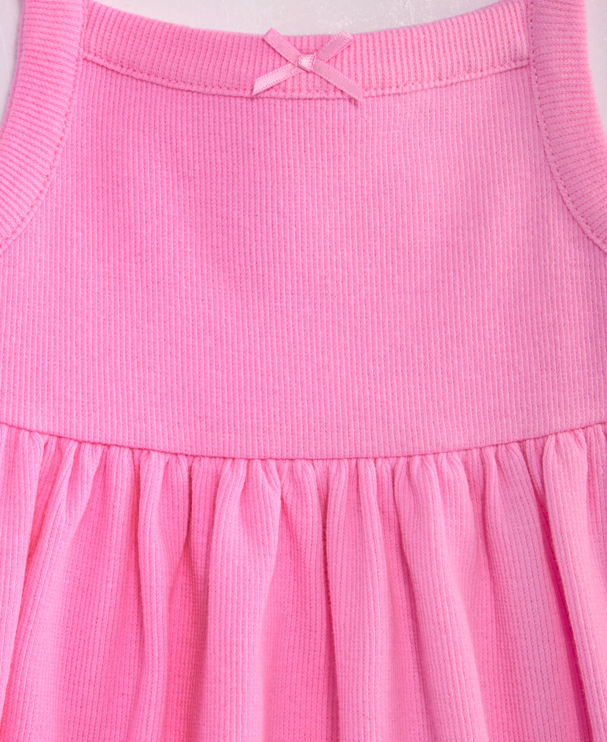 First Impressions Baby Girls' 0M-24M Solid Ribbed Dress, Macy's Exclusive