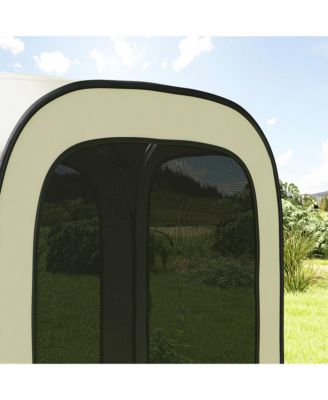 11ft Pop Up Screen Tent, UPF50+ Camping Gazebo w/ Carry Bag,