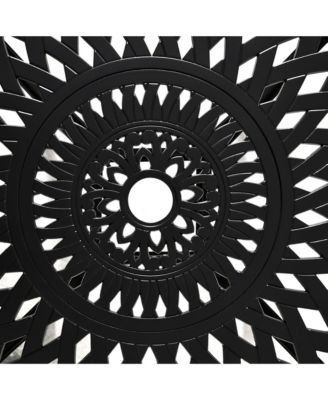 30" Outdoor Patio Distro Dining Table Only W/ Umbrella Hole