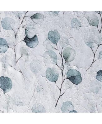 Eucalyptus Crushed Taffeta Rod Pocket Tailored Panel