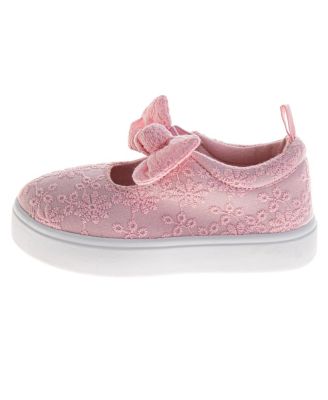 Little Girls MJ Style Sneakers Classic, Comfortable, and Easy Slip On Shoes (Toddler 5-10)