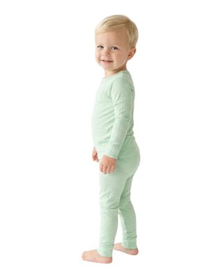 Toddler Boys Pear Stripe Pajama Set