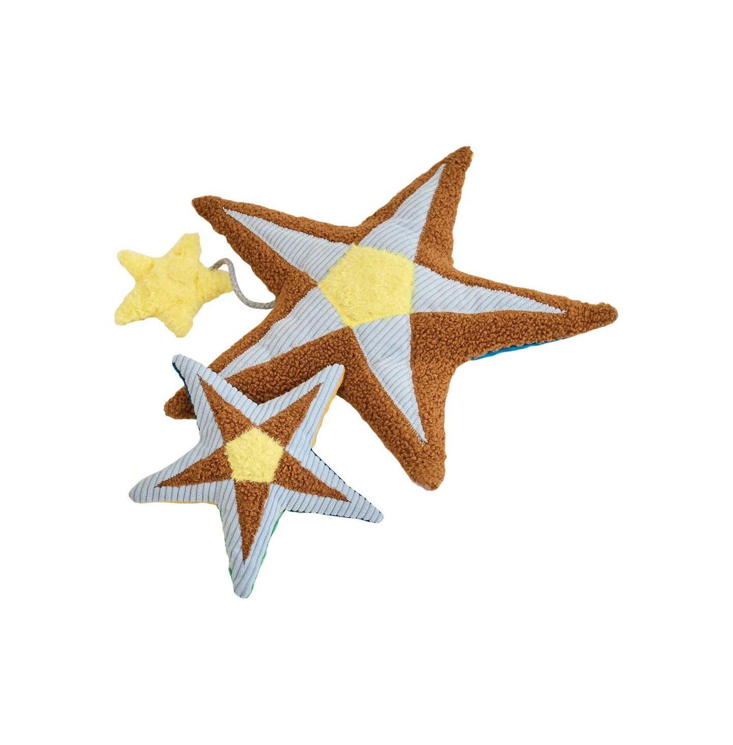 Детские мягкие игрушки Kaplan Early Learning Sea Stars Crinkle Plush, 2-Piece Set, цвет: Разноцветный — фото 5