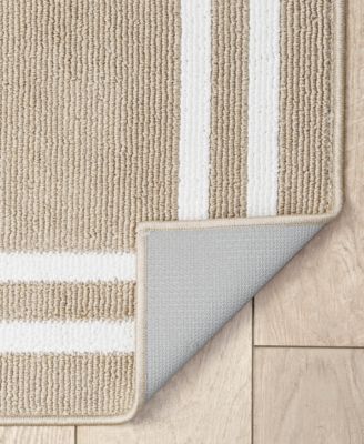 Double Border Runner Rug, 22" x 5''