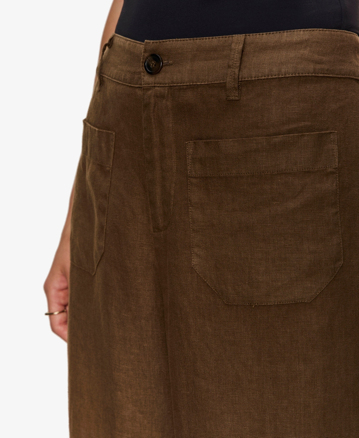 Sanctuary Women's The Linen Marine Wide-Leg Pants