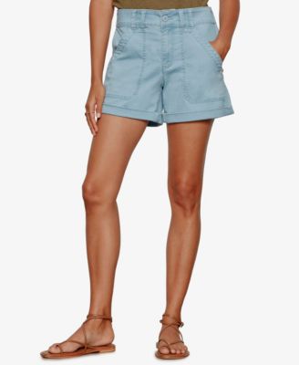 Women's Mid-Rise Stretch Shorts