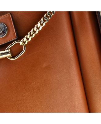 Medium Faye Shoulder Bag Leather and Suede