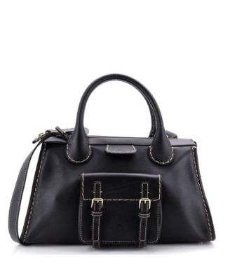 Medium Edith NM Satchel Leather