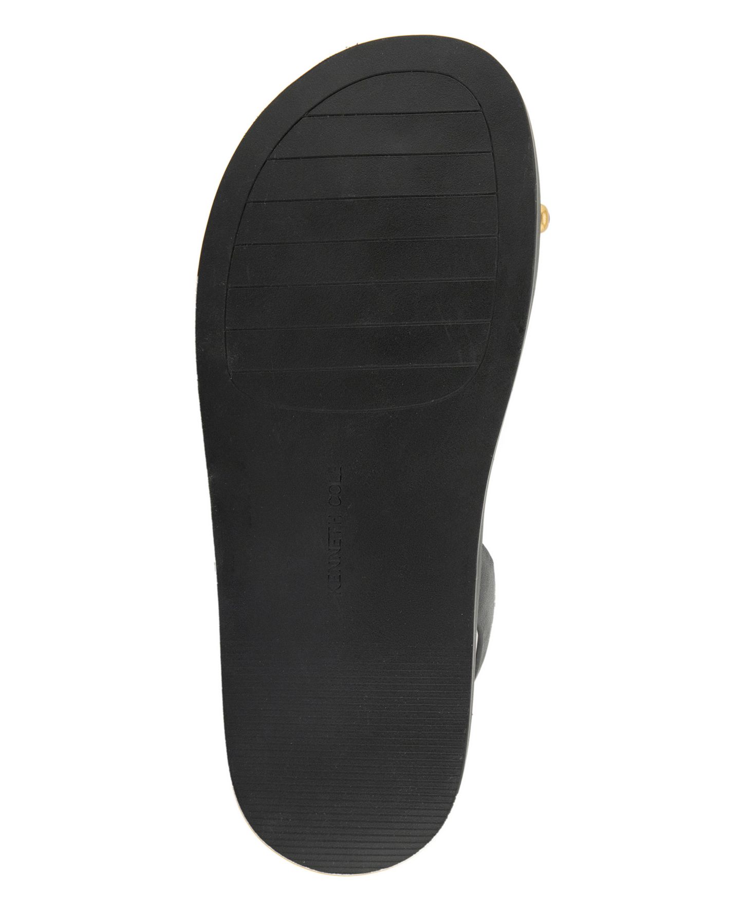 Женские сандалии Kenneth Cole New York Dixon Footbed, цвет: Чёрный кожаный — фото 5
