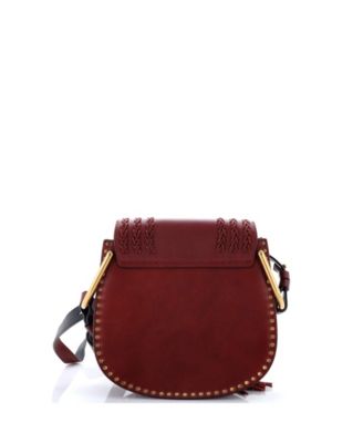Small Hudson Handbag Whipstitch Leather