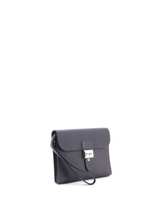 24 Sac a Depeches Wristlet Pouch Epsom