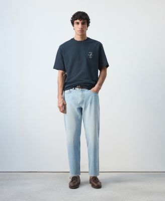 Men's Heavyweight Graphic Embroidered T-Shirt