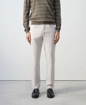 Men's Regular-Fit Cotton Pants