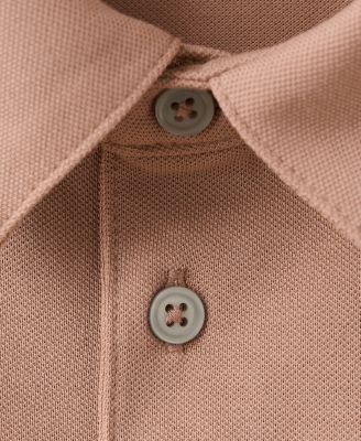 Men's Slim Fit Pique Polo Shirt