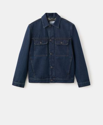 Men's Cotton Pockets Denim Jacket