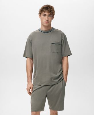 Men's 2-Piece Cotton T-Shirt and Pajama