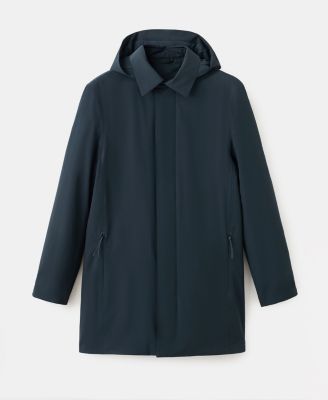 Men's Removable Hood and Thermore Technology Packable Parka