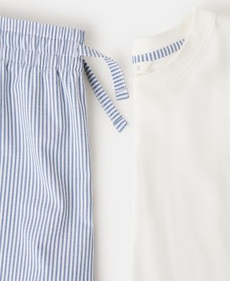 Men's 2-Piece Mixed T-Shirt and Pajama