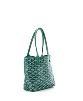 Mini Anjou Reversible Tote Coated Canvas