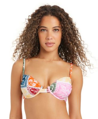 Women's Cabana Club Shirred Demi Underwire Bikini Top