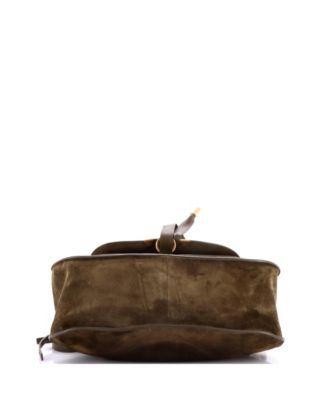 Medium Marcie Shoulder Bag Suede
