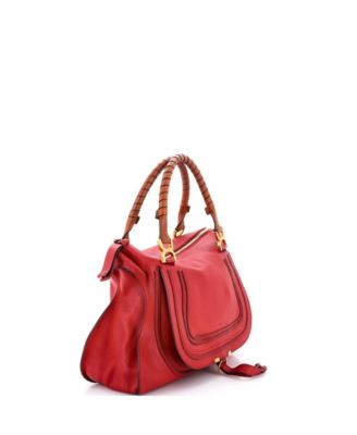 Large Marcie Shoulder Bag Leather