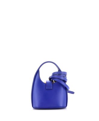 Mini Gancini Buckle Hobo Leather