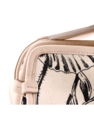 Medium Studio Logo Satchel Printed Canvas