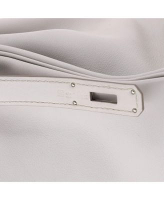 Birkin 30 Handbag Light Swift with Palladium Hardware