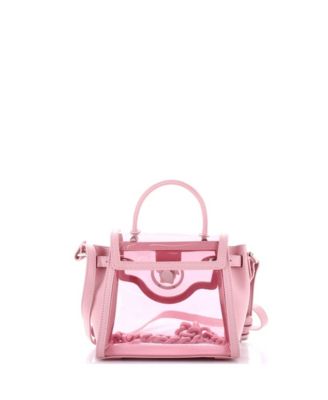 Small La Medusa Top Handle Bag PVC with Leather