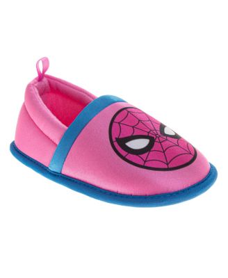 Toddler Spiderman Marvel Kids' Slippers Cozy, Plush, and Fun House Footwear
