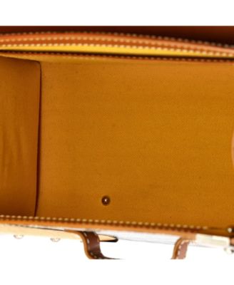 PM Saigon Top Handle Bag Coated Canvas with Leather