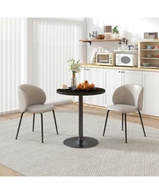 Round Dining Table, Kitchen Table for 2-4 People