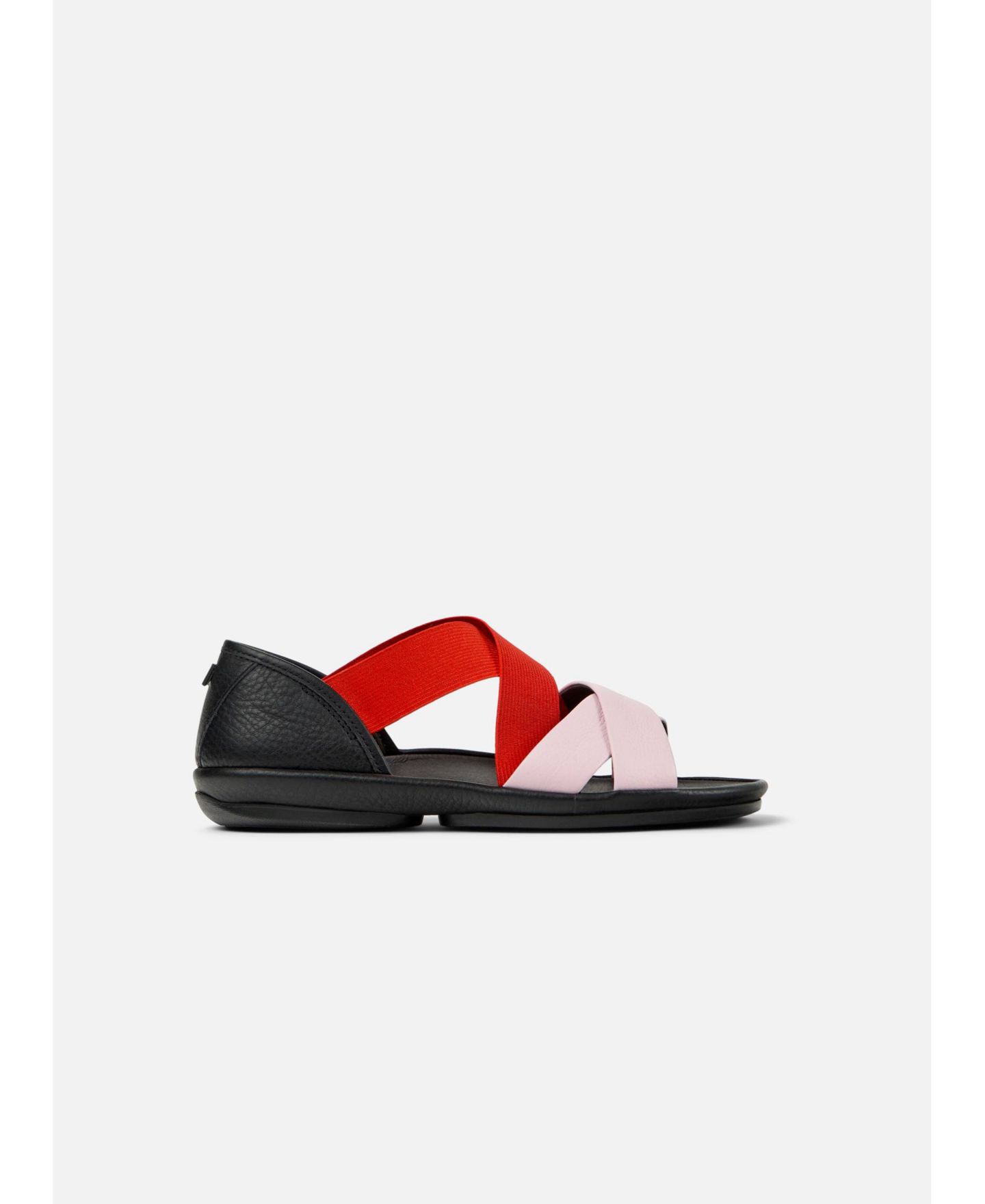Женские сандалии Camper Right Isla Twins Leather X-Strap, цвет: Разноцветный — фото 2