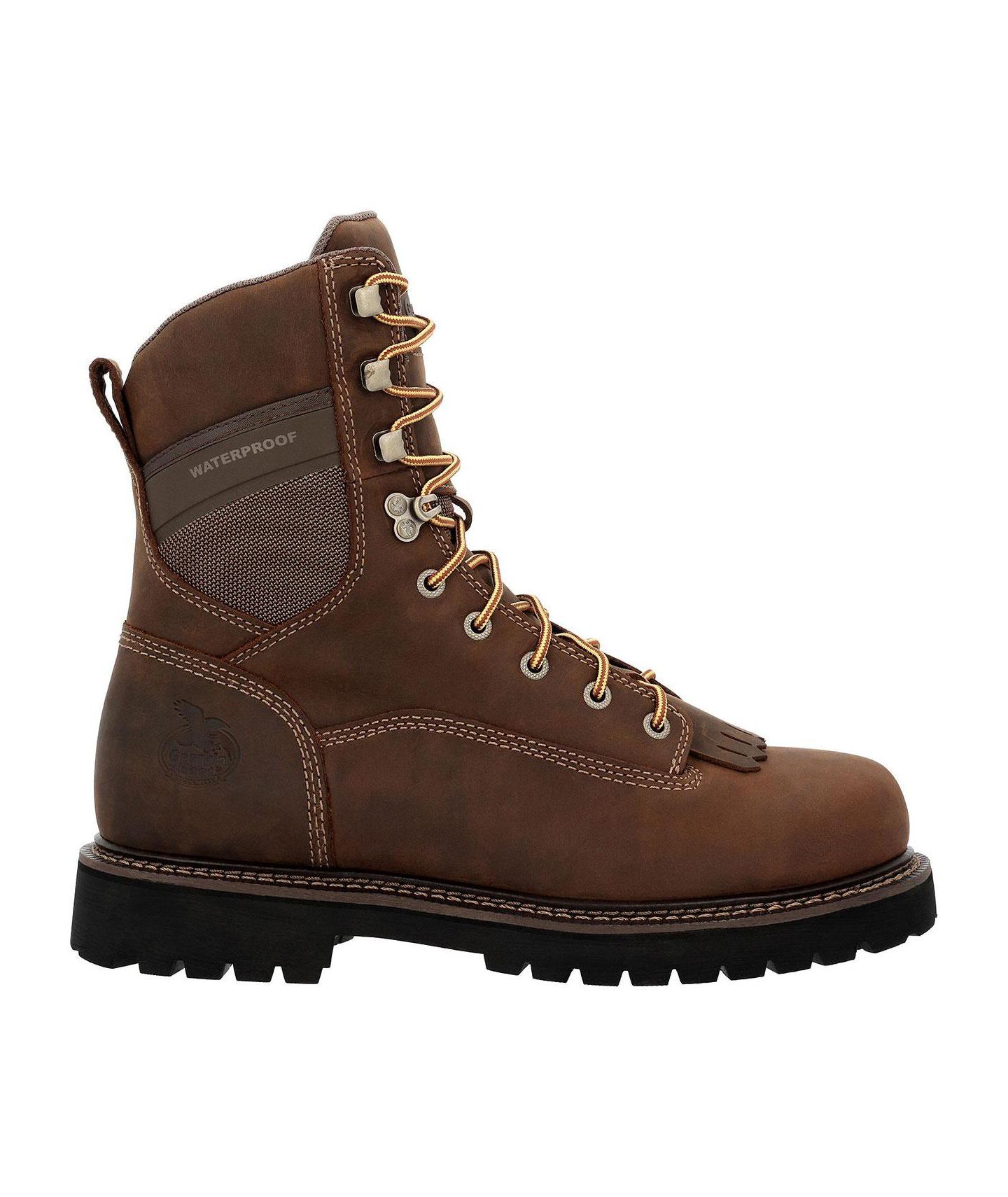 Мужские ботинки GEORGIA BOOT Core Low Heel Waterproof Composite Toe Logger Work Boot, цвет: Коричневый — фото 2