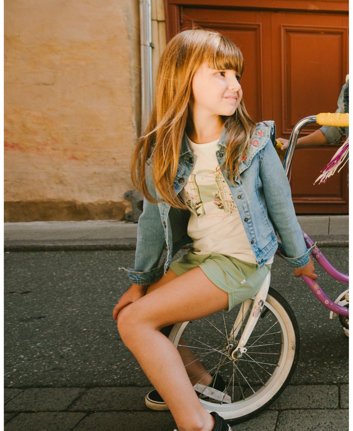 Deux par Deux Big Girls ganic Cotton Jersey T-Shirt