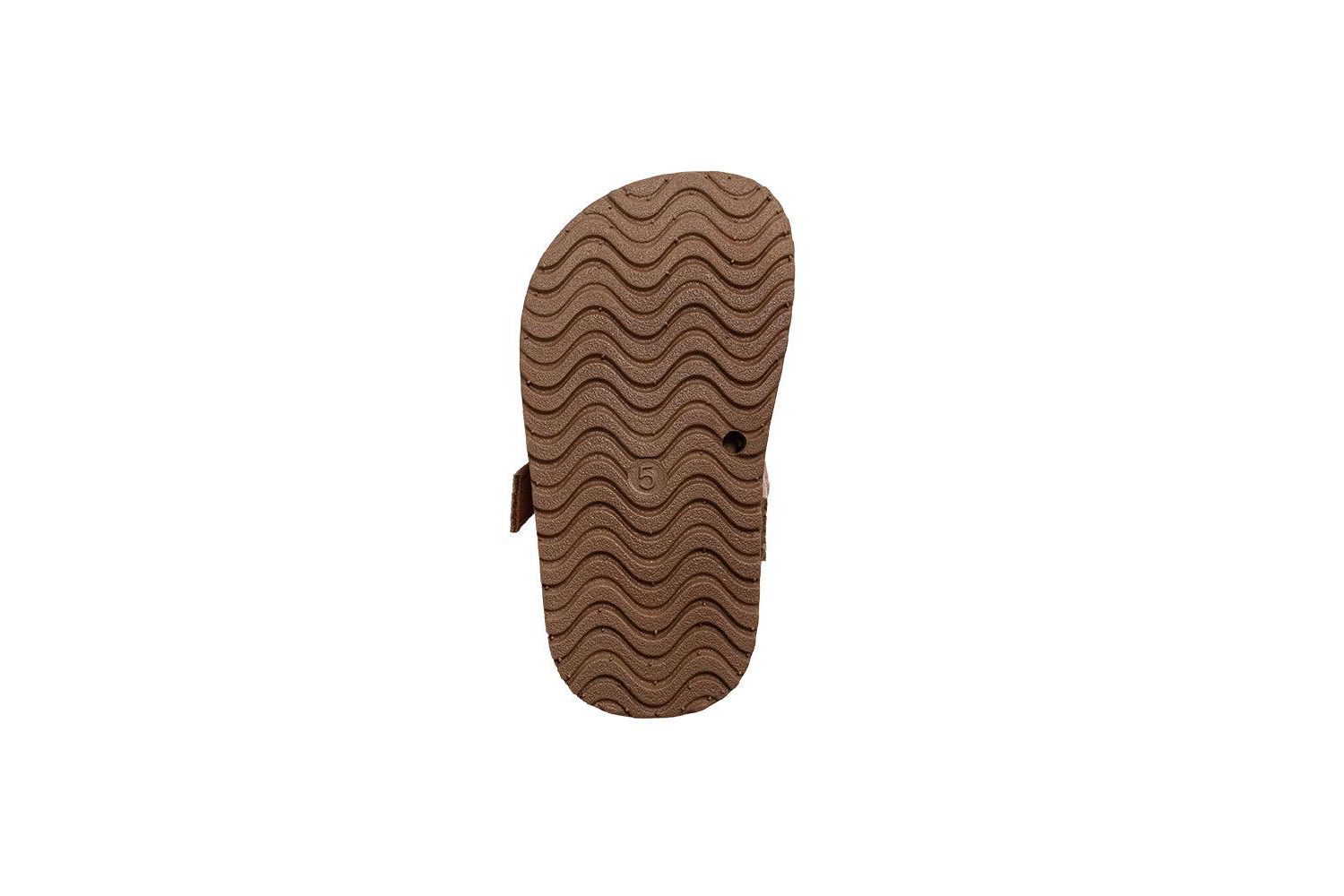 Big Girls Sandals - Cute Footbed Sandals and Flat Summer Shoes with Puffy Bow