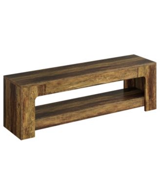 TV Stand for Living Room for 55/60/65/75-Inch TVs, Farmhouse Rustic TV Console, 63" Entertainment Center Television Stand for Bedroom