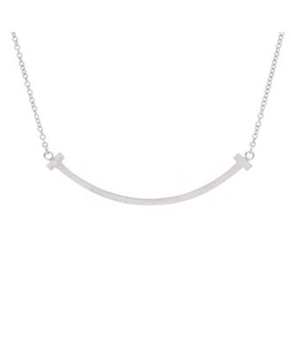 T Smile Pendant Necklace