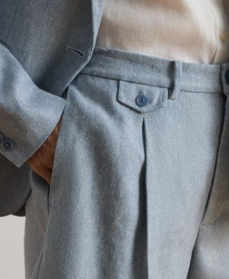 Women's Wide-Leg Pleated Shorts