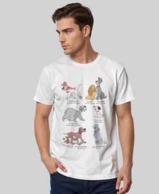 Men's Dog Breeds Short-Sleeve Crew T-shirt