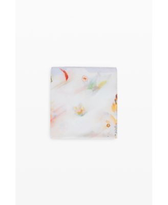 Women's Rectangular foulard charms