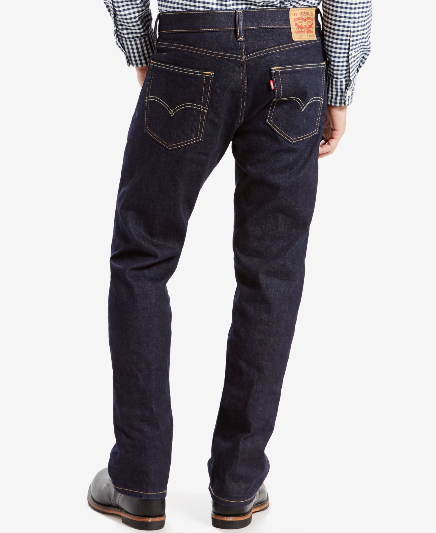 Мужские стрейчевые джинсы Levi's 505™ обычного кроя