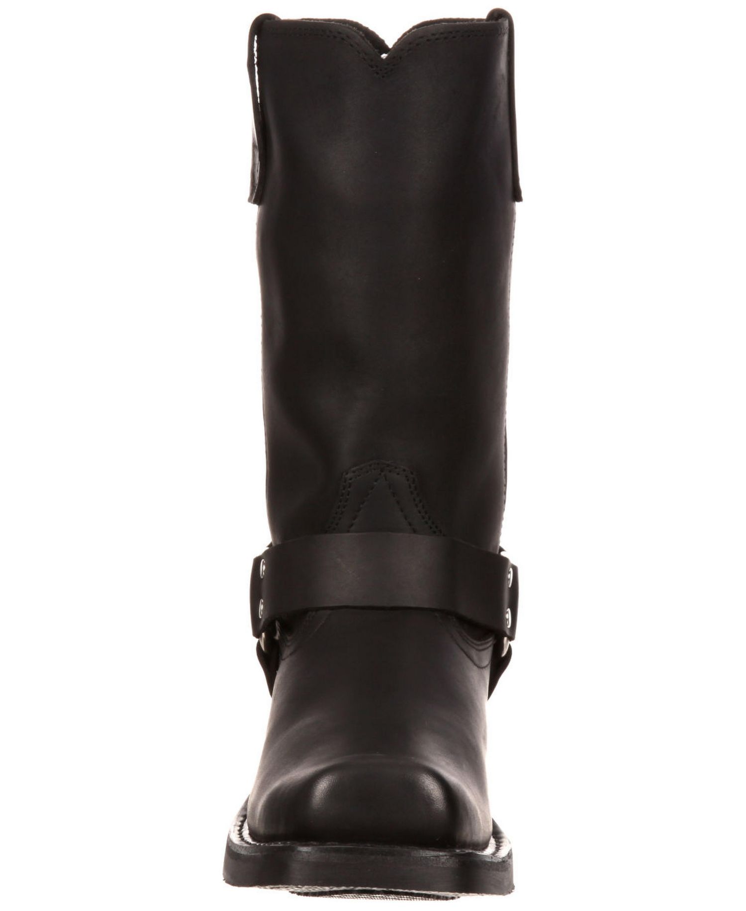 Men's Black Harness Boot