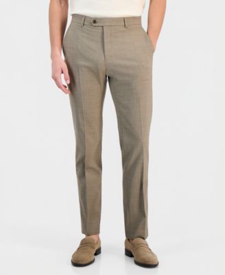 Men's Modern-Fit Wool TH-Flex Stretch Suit Separates Pant