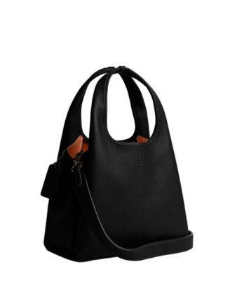 Lana Small Pebble Leather Shoulder Bag 23