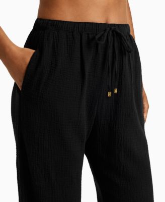 Women's Cotton Pull-On Cover-Up Pants