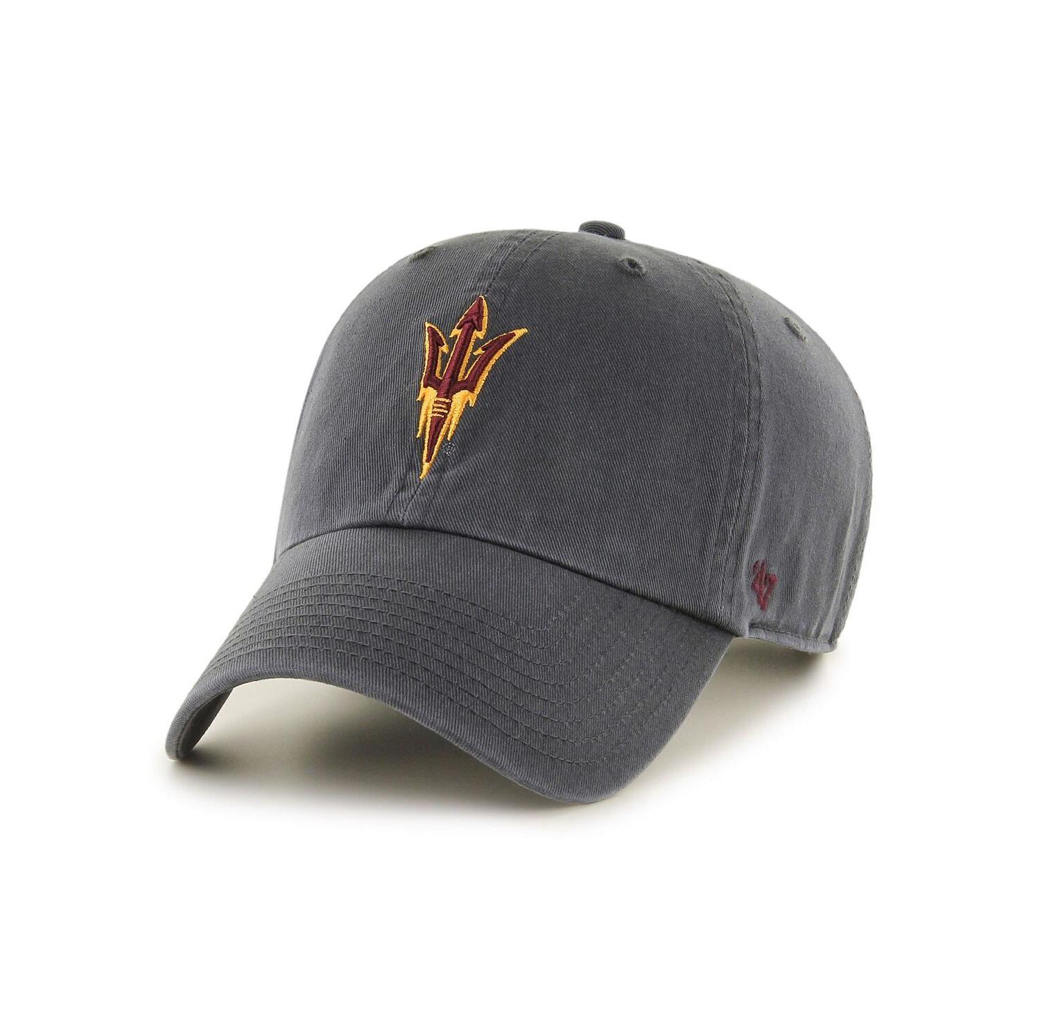 Men's Charcoal Arizona State Sun Devils Clean Up Adjustable Hat